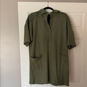 Zenana waffle knot dress